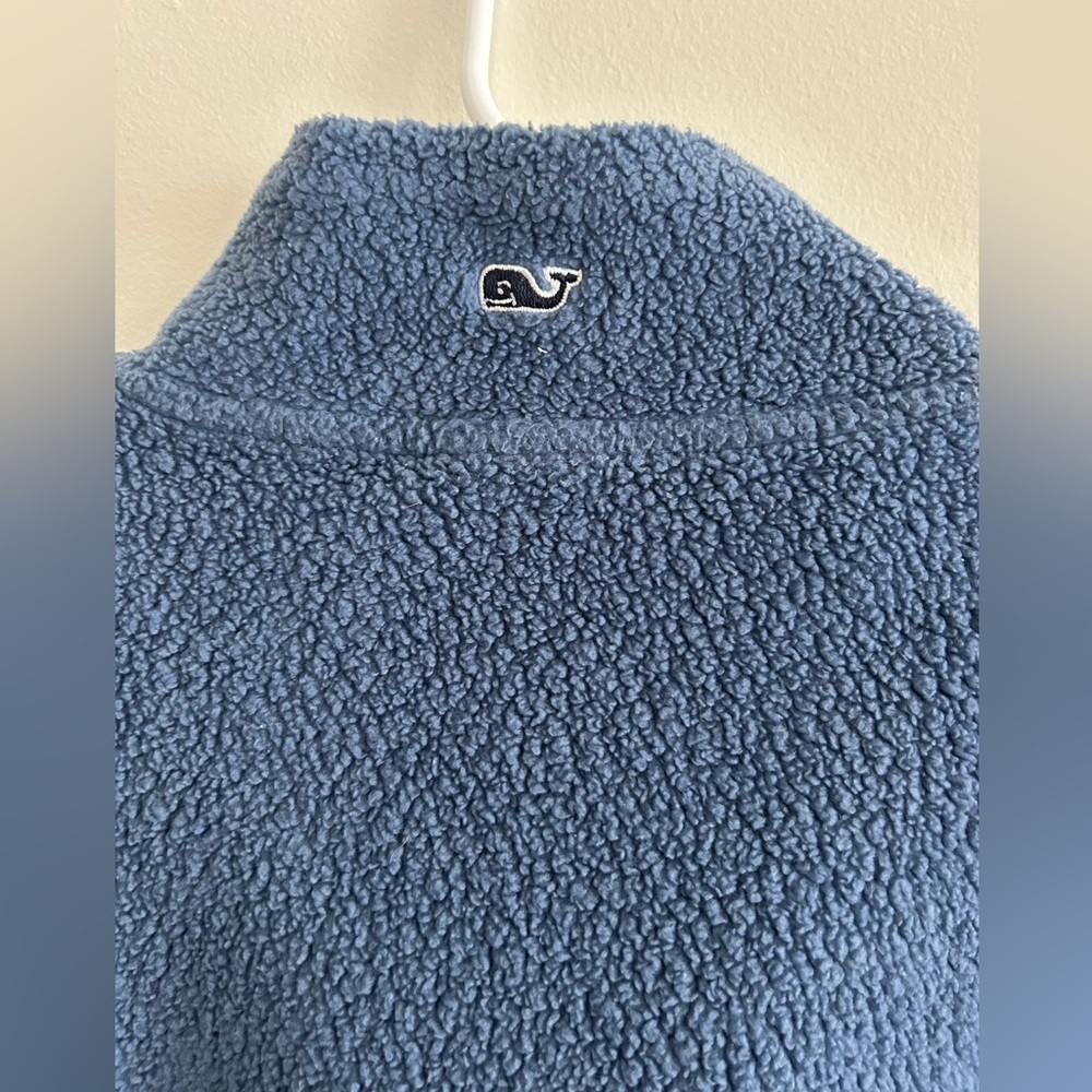 Vineyard Vines Men’s Sherpa Fleece Quarter-Zip Pullover - Picture 6 of 6